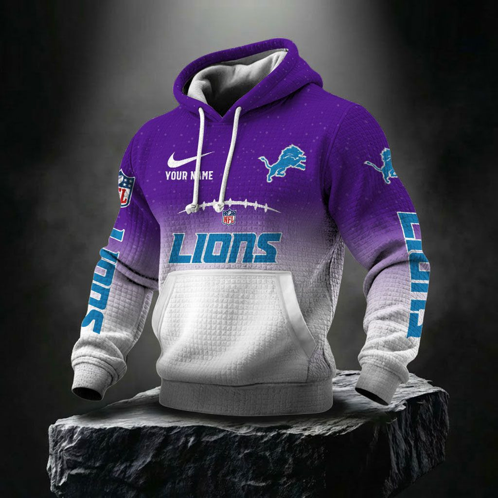 Detroit Lions NFL Waffle Hoodie PBE5NJ1