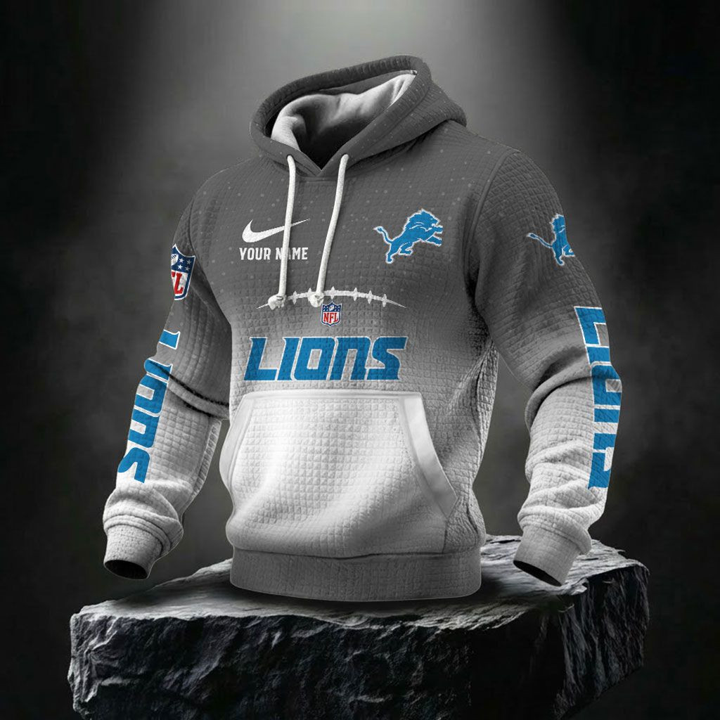 Detroit Lions NFL Waffle Hoodie PBE5NJ1