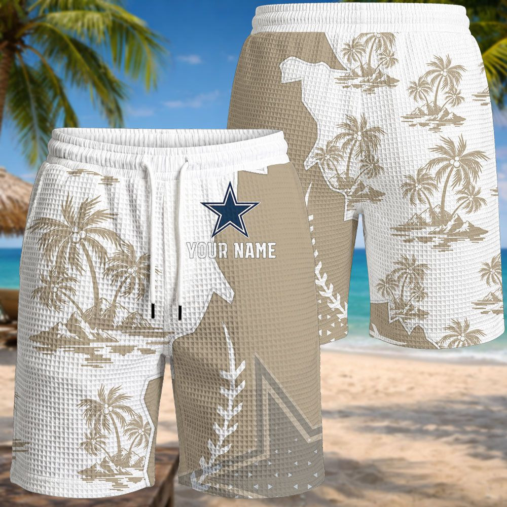 Dallas Cowboys NFL Waffle Hawaiian Shirt PB9BJJL