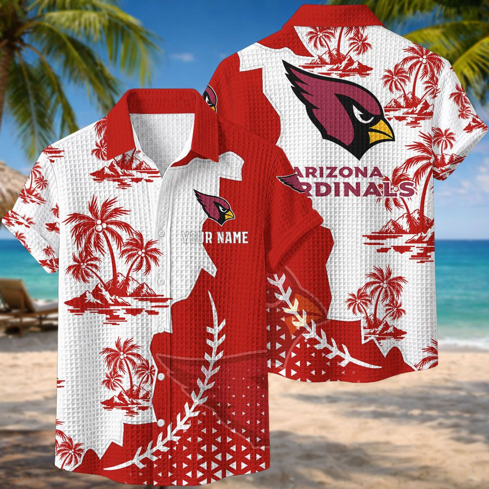 Arizona Cardinals NFL Waffle Hawaiian Shirt PB5PONQ