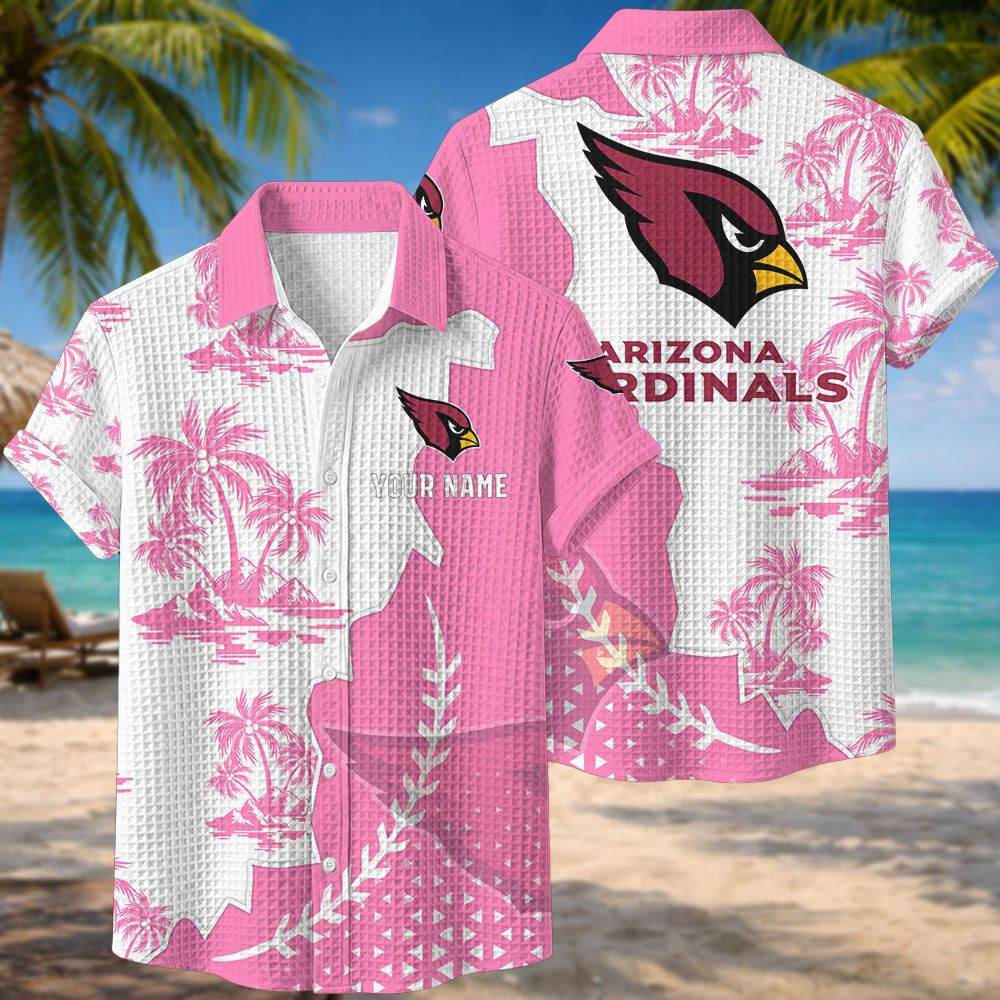 Arizona Cardinals NFL Waffle Hawaiian Shirt PB5PONQ