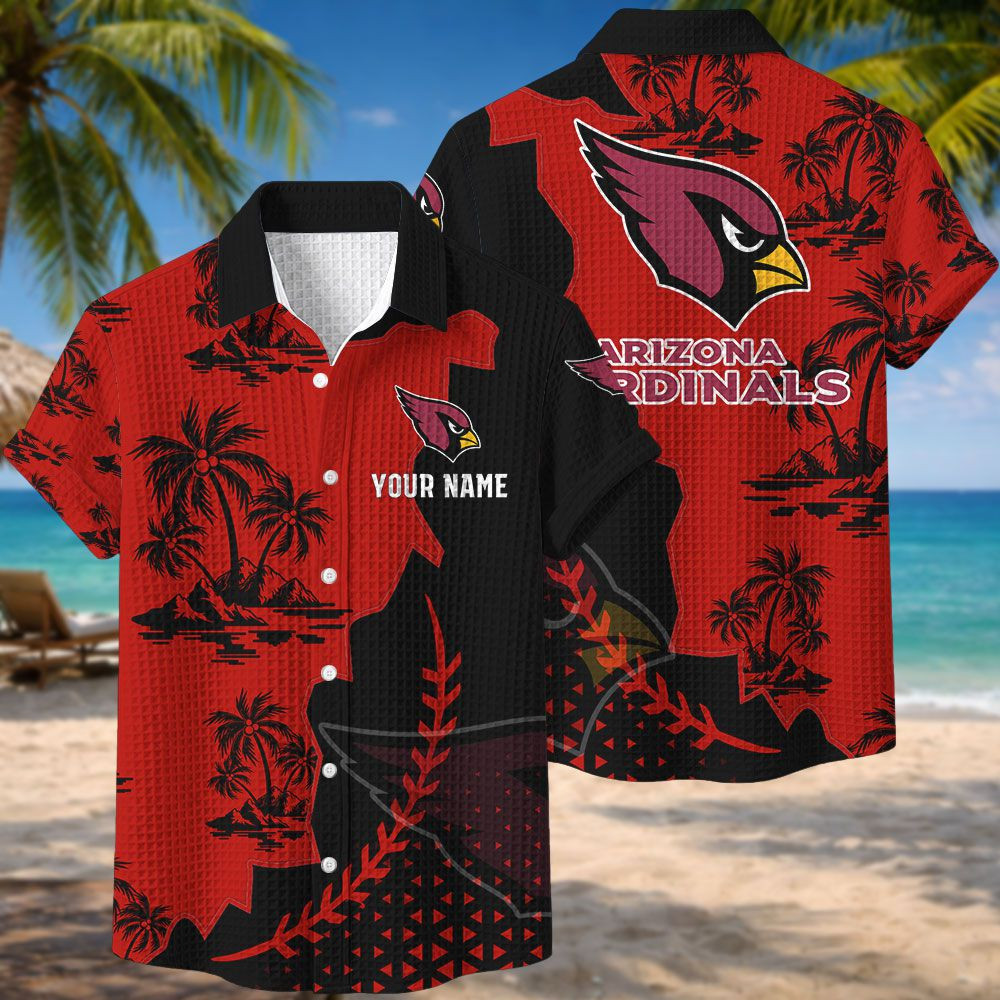 Arizona Cardinals NFL Waffle Hawaiian Shirt PB5PONQ