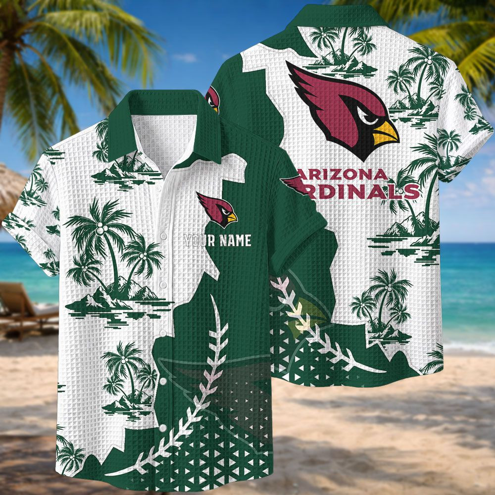 Arizona Cardinals NFL Waffle Hawaiian Shirt PB5PONQ