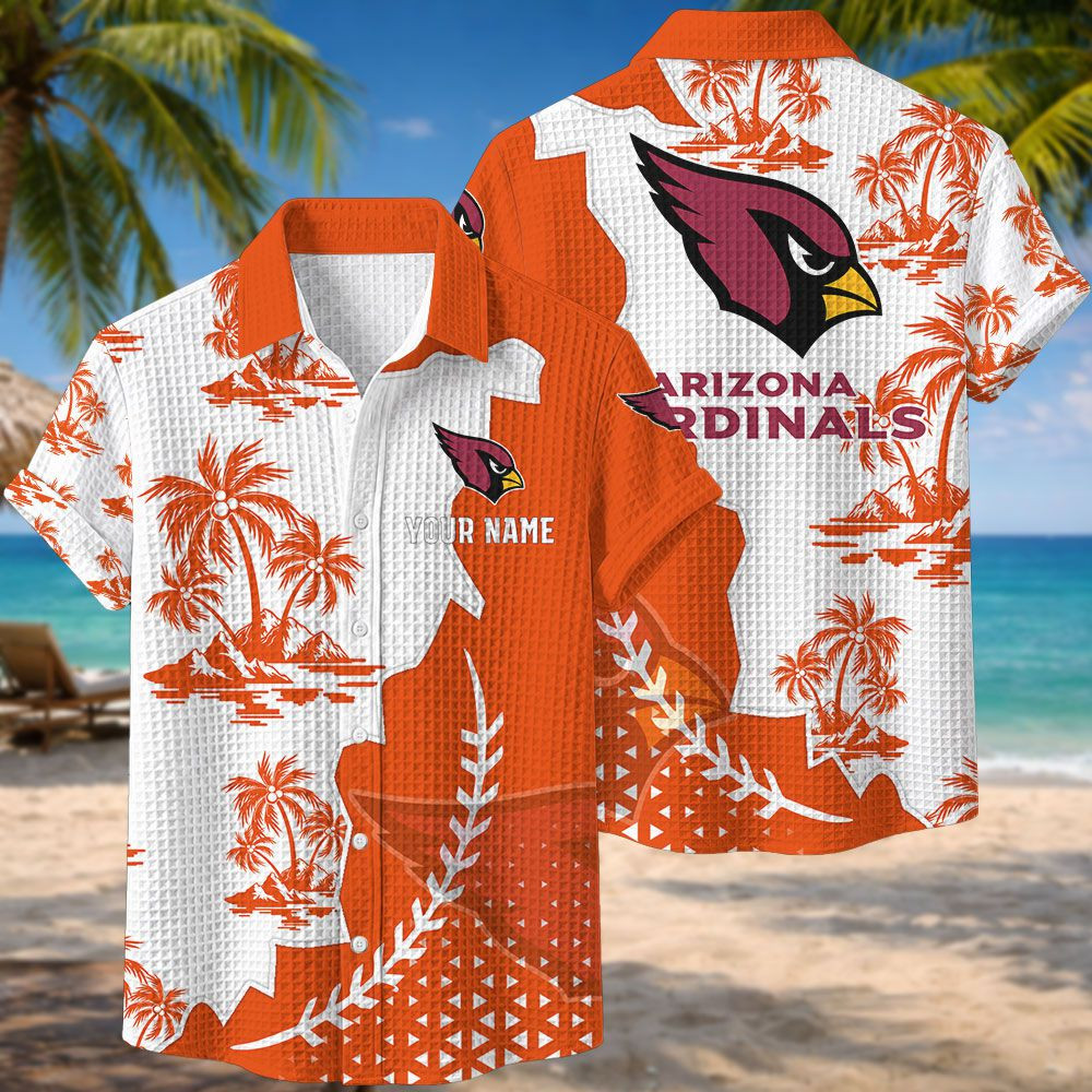 Arizona Cardinals NFL Waffle Hawaiian Shirt PB5PONQ