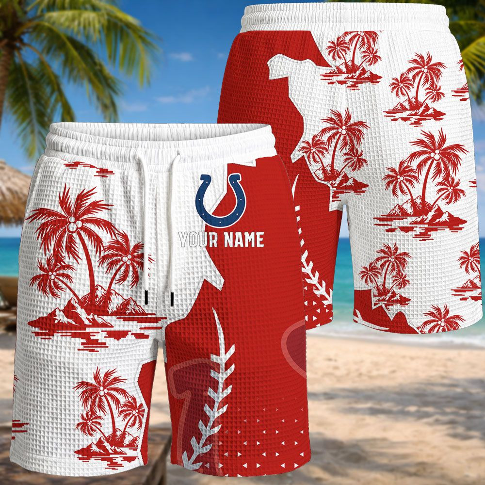 Indianapolis Colts NFL Waffle Hawaiian Shirt PB7UZLE