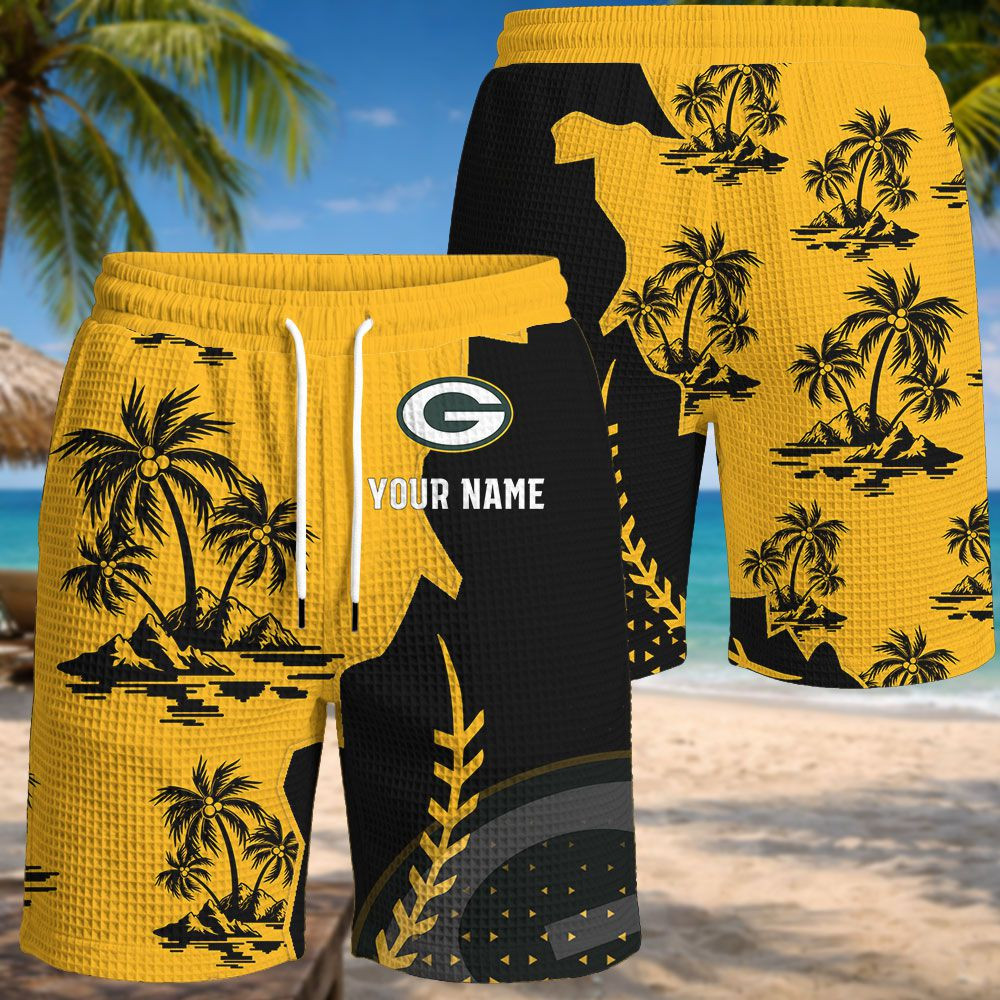 Green Bay Packers NFL Waffle Hawaiian Shirt PBPF2IA