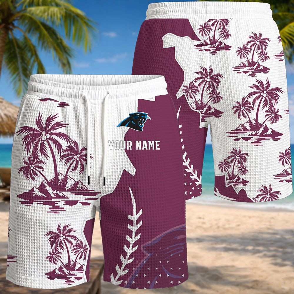 Carolina Panthers NFL Waffle Hawaiian Shirt PBZFO28