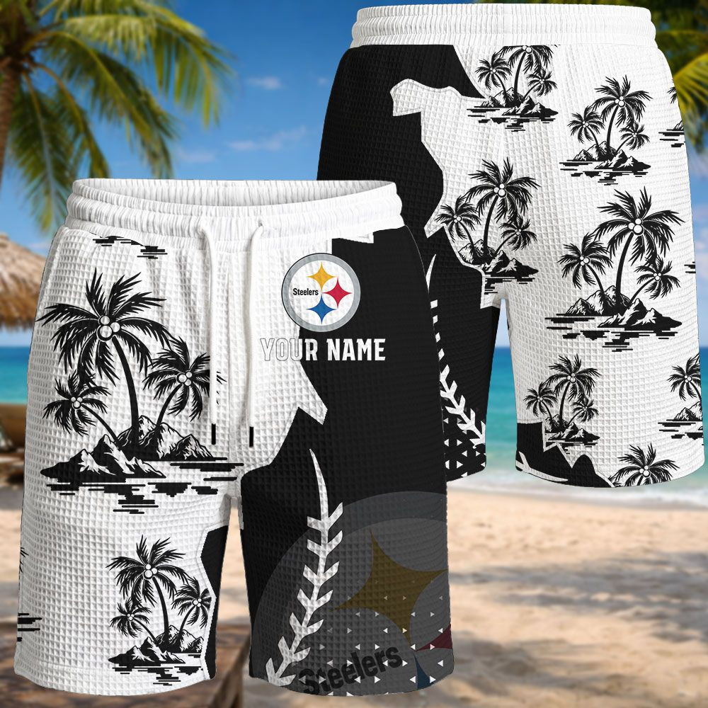 Pittsburgh Steelers NFL Waffle Hawaiian Shirt PBCLJR4