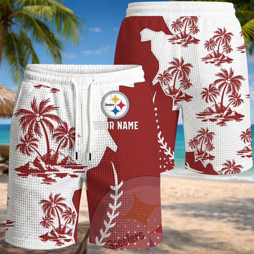 Pittsburgh Steelers NFL Waffle Hawaiian Shirt PBCLJR4