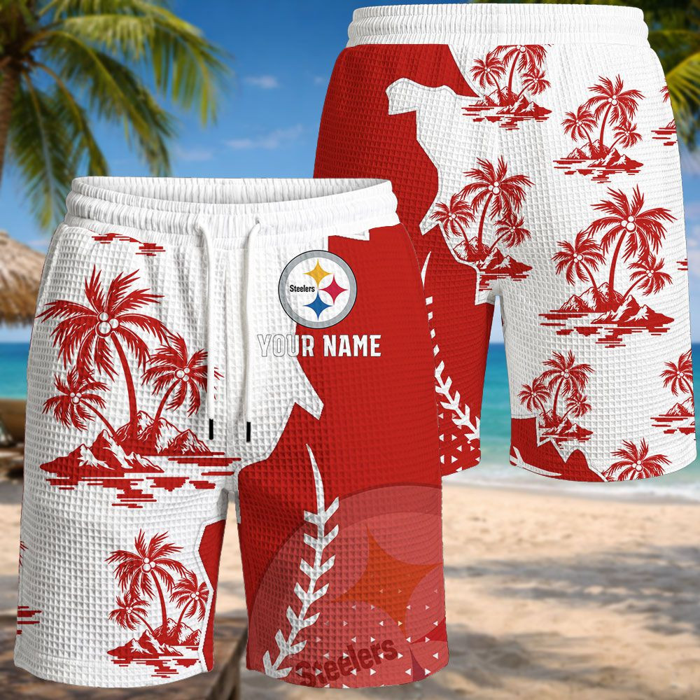 Pittsburgh Steelers NFL Waffle Hawaiian Shirt PBCLJR4