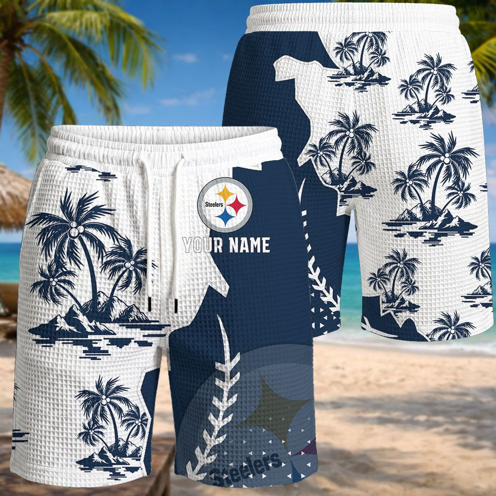 Pittsburgh Steelers NFL Waffle Hawaiian Shirt PBCLJR4