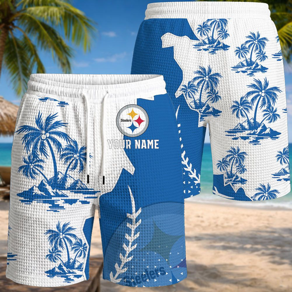 Pittsburgh Steelers NFL Waffle Hawaiian Shirt PBCLJR4