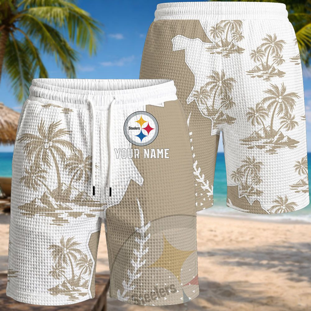 Pittsburgh Steelers NFL Waffle Hawaiian Shirt PBCLJR4