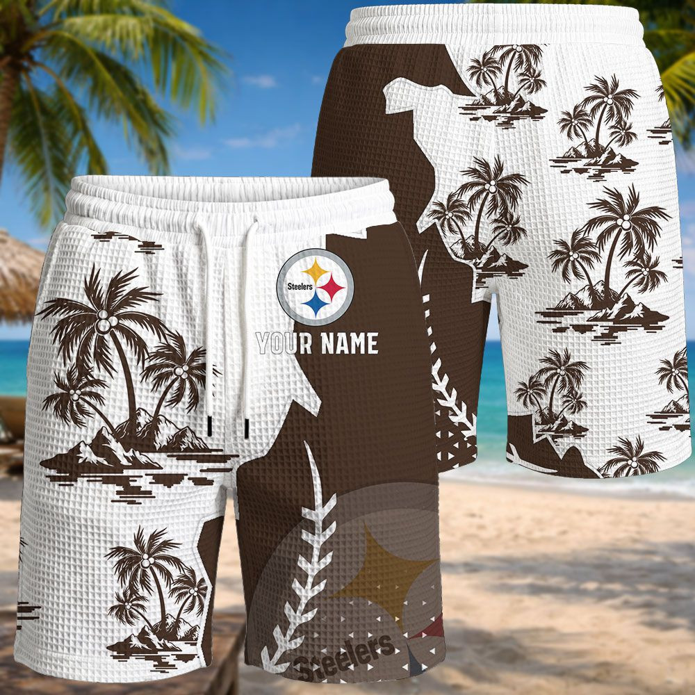 Pittsburgh Steelers NFL Waffle Hawaiian Shirt PBCLJR4