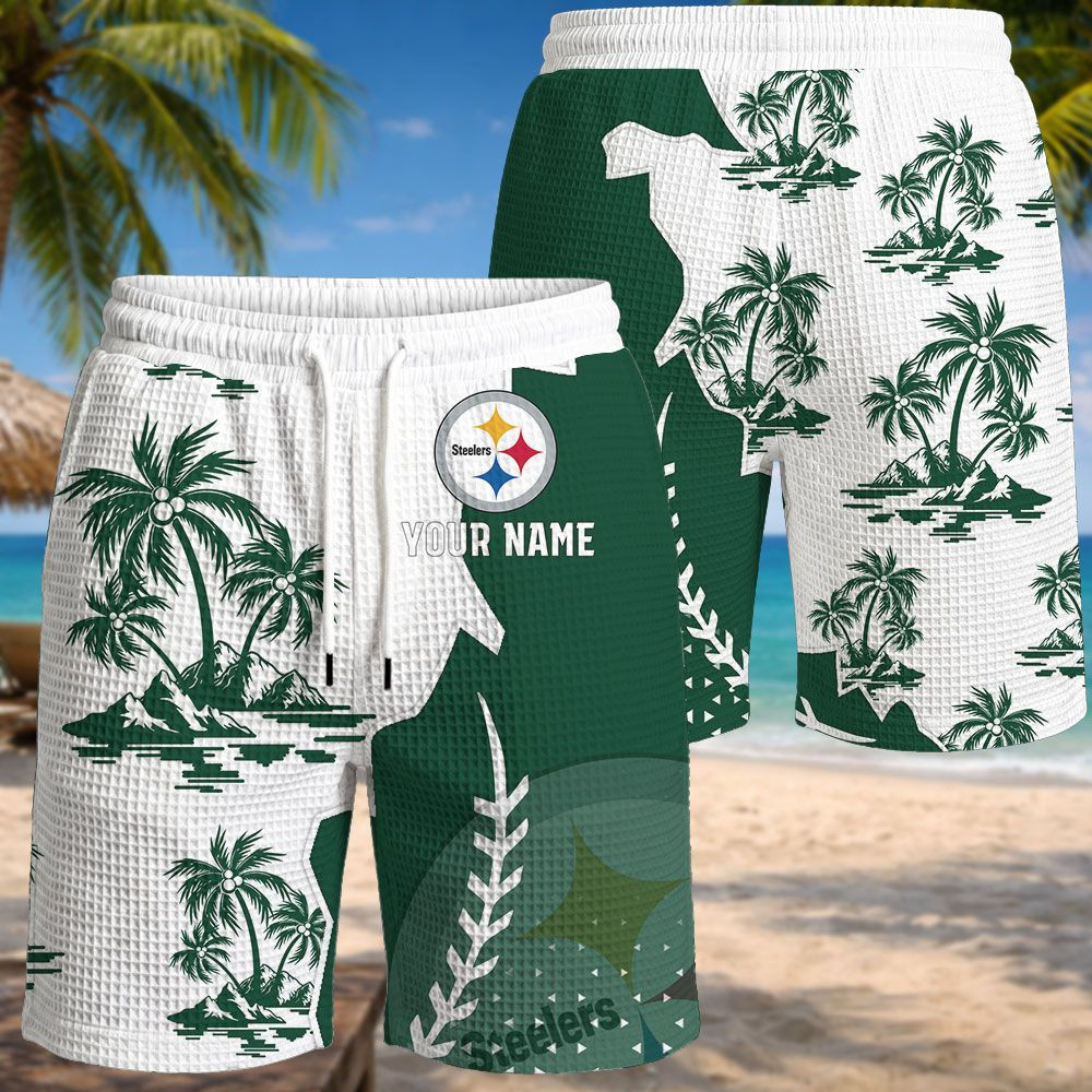 Pittsburgh Steelers NFL Waffle Hawaiian Shirt PBCLJR4