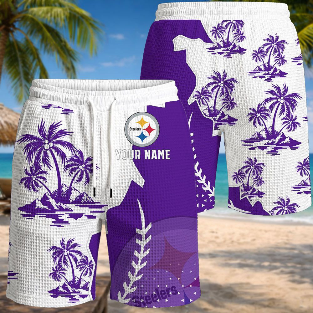 Pittsburgh Steelers NFL Waffle Hawaiian Shirt PBCLJR4