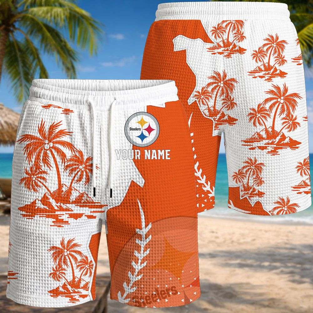 Pittsburgh Steelers NFL Waffle Hawaiian Shirt PBCLJR4