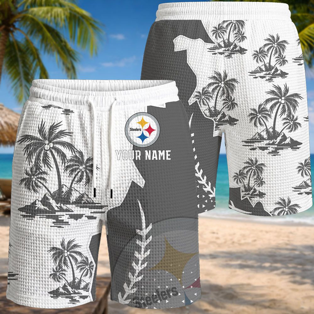 Pittsburgh Steelers NFL Waffle Hawaiian Shirt PBCLJR4