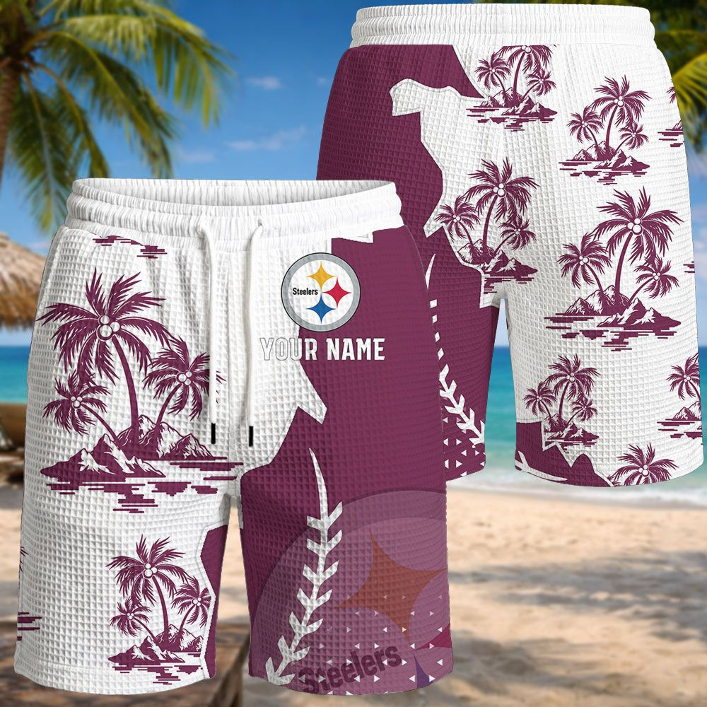 Pittsburgh Steelers NFL Waffle Hawaiian Shirt PBCLJR4