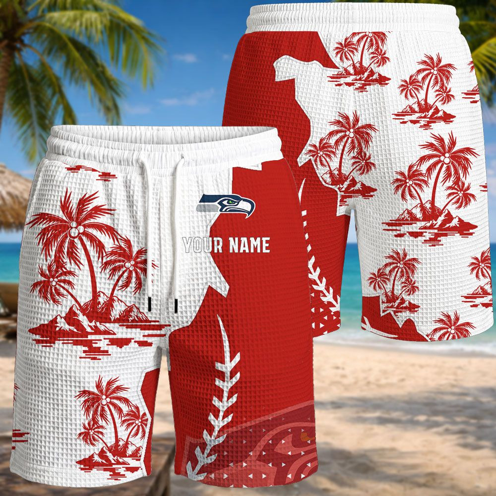Seattle Seahawks NFL Waffle Hawaiian Shirt PB6G1GF