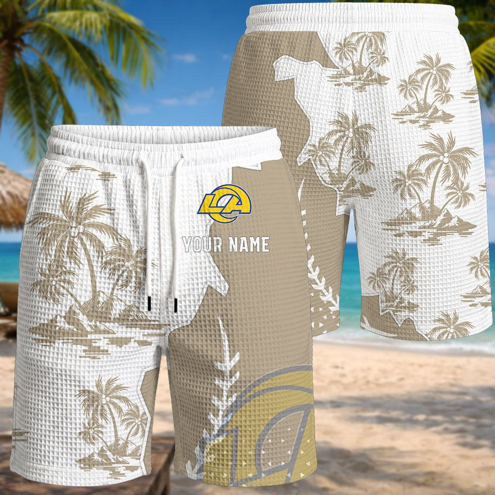 Los Angeles Rams NFL Waffle Hawaiian Shirt PBZ2KHL