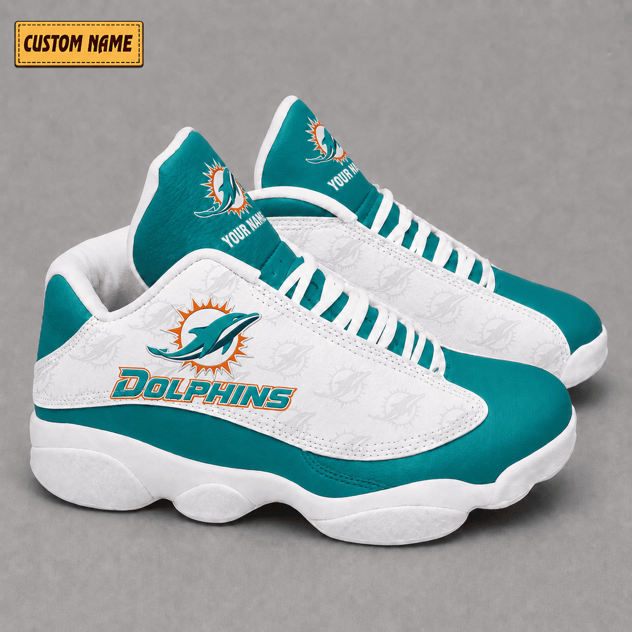 Miami Dolphins Air JD13 Sneakers VA338918