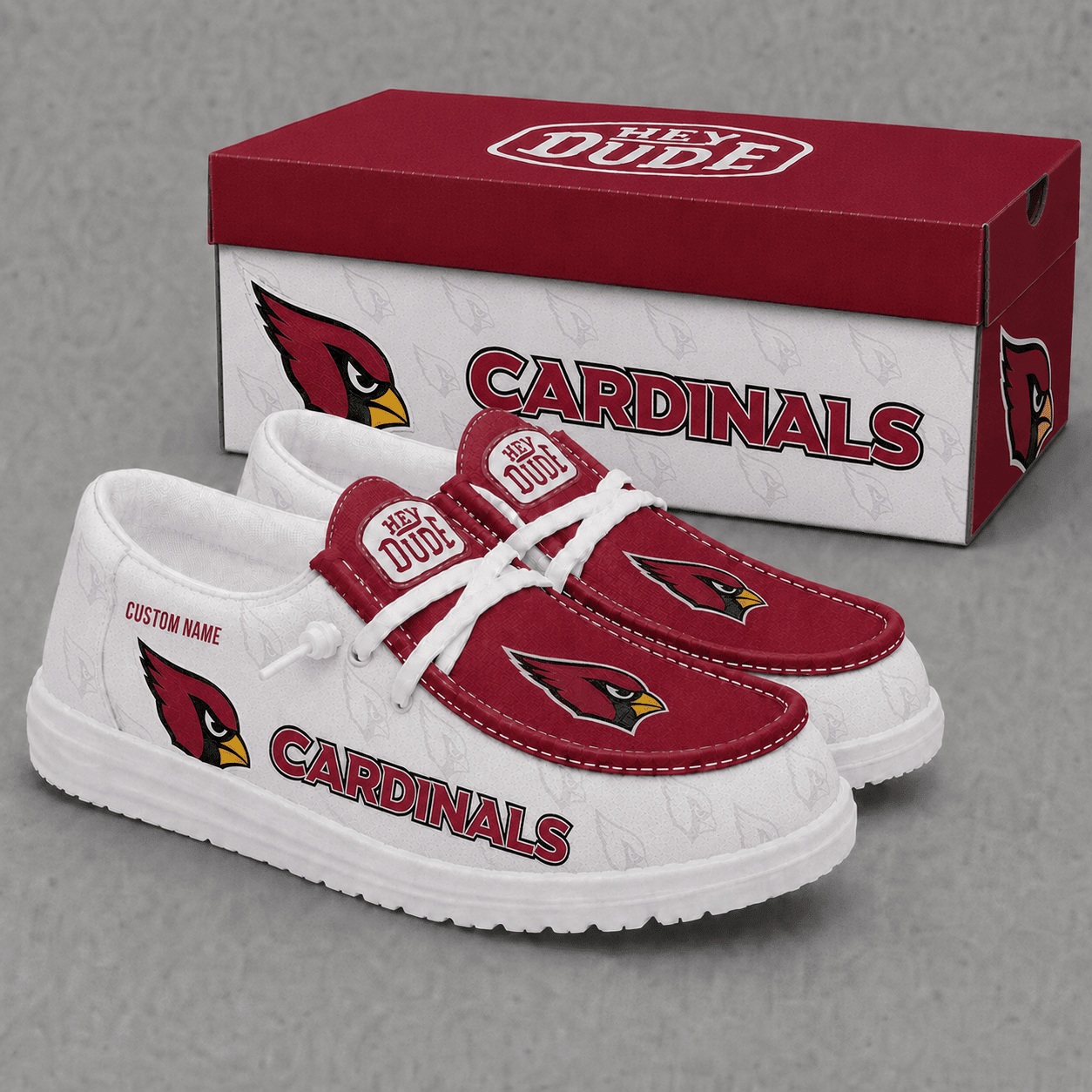 Arizona Cardinals Personalized | Premium Loafer Shoes - VA52733