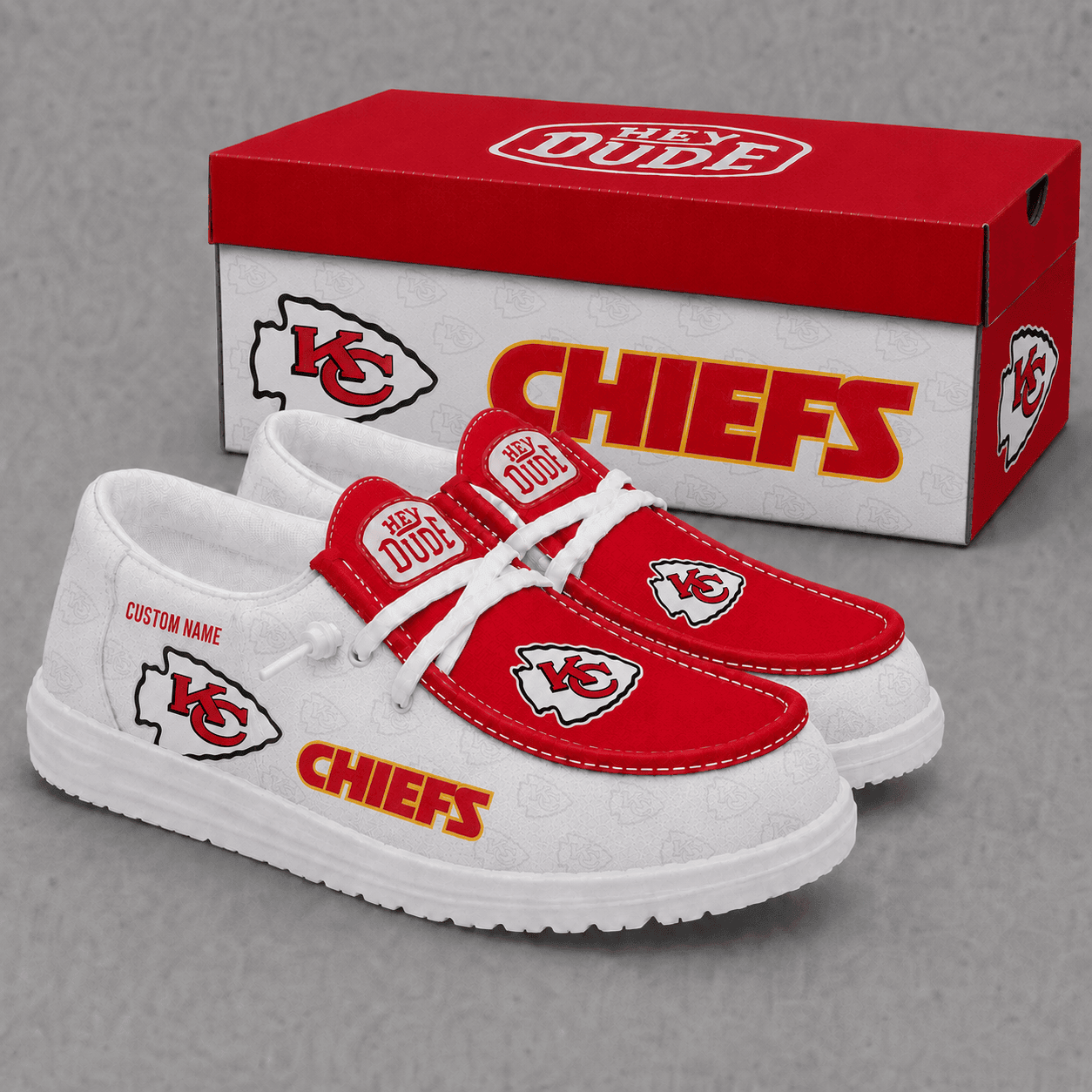Kansas City Chiefs Personalized | Premium Loafer Shoes - VA52717