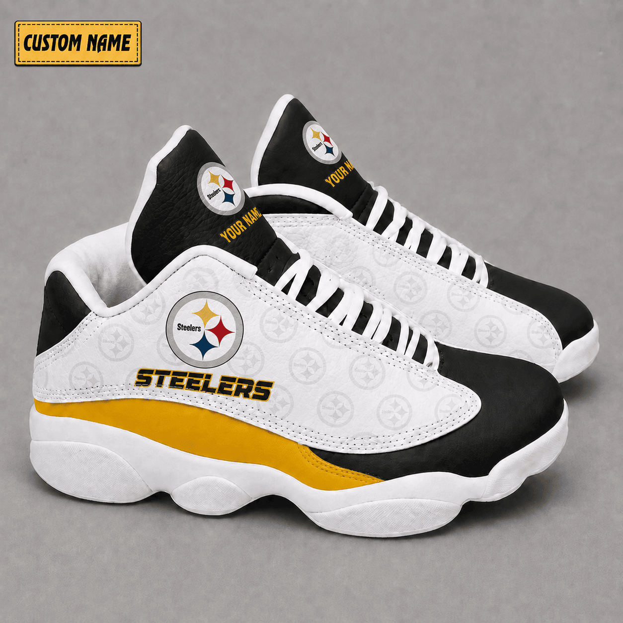 Pittsburgh Steelers Air JD13 Sneakers VA338912