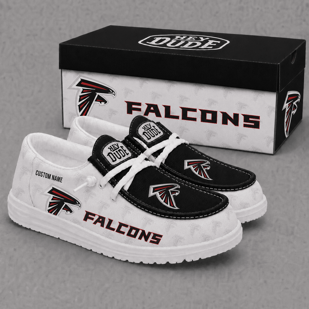 Atlanta Falcons Personalized | Premium Loafer Shoes - VA52736