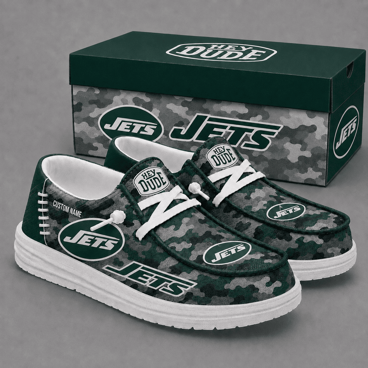 New York Jets Personalized | Premium Loafer Shoes - VA23651