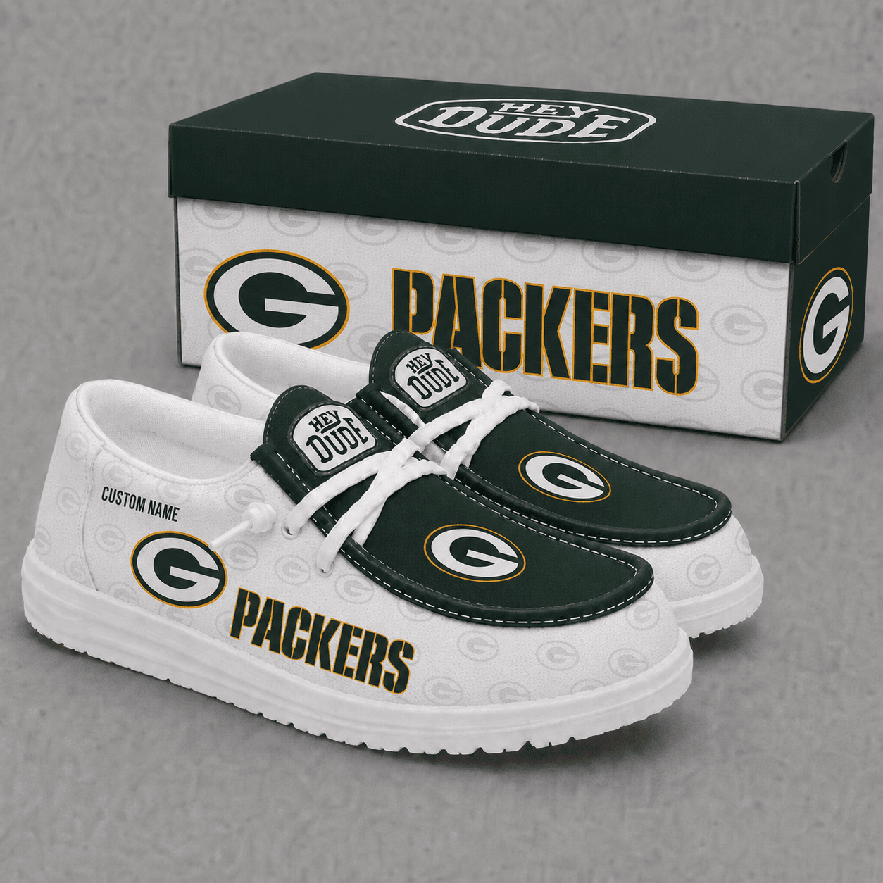 Green Bay Packers Personalized | Premium Loafer Shoes - VA52724