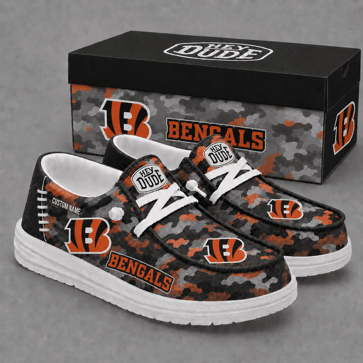 Cincinnati Bengals Personalized | Premium Loafer Shoes - VA23652