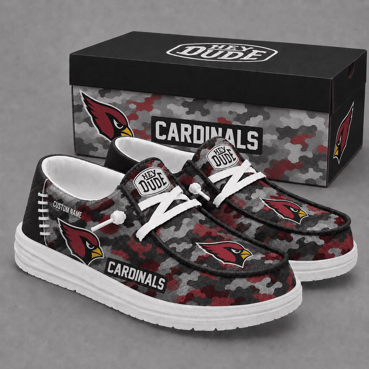 Arizona Cardinals Personalized | Premium Loafer Shoes - VA23667