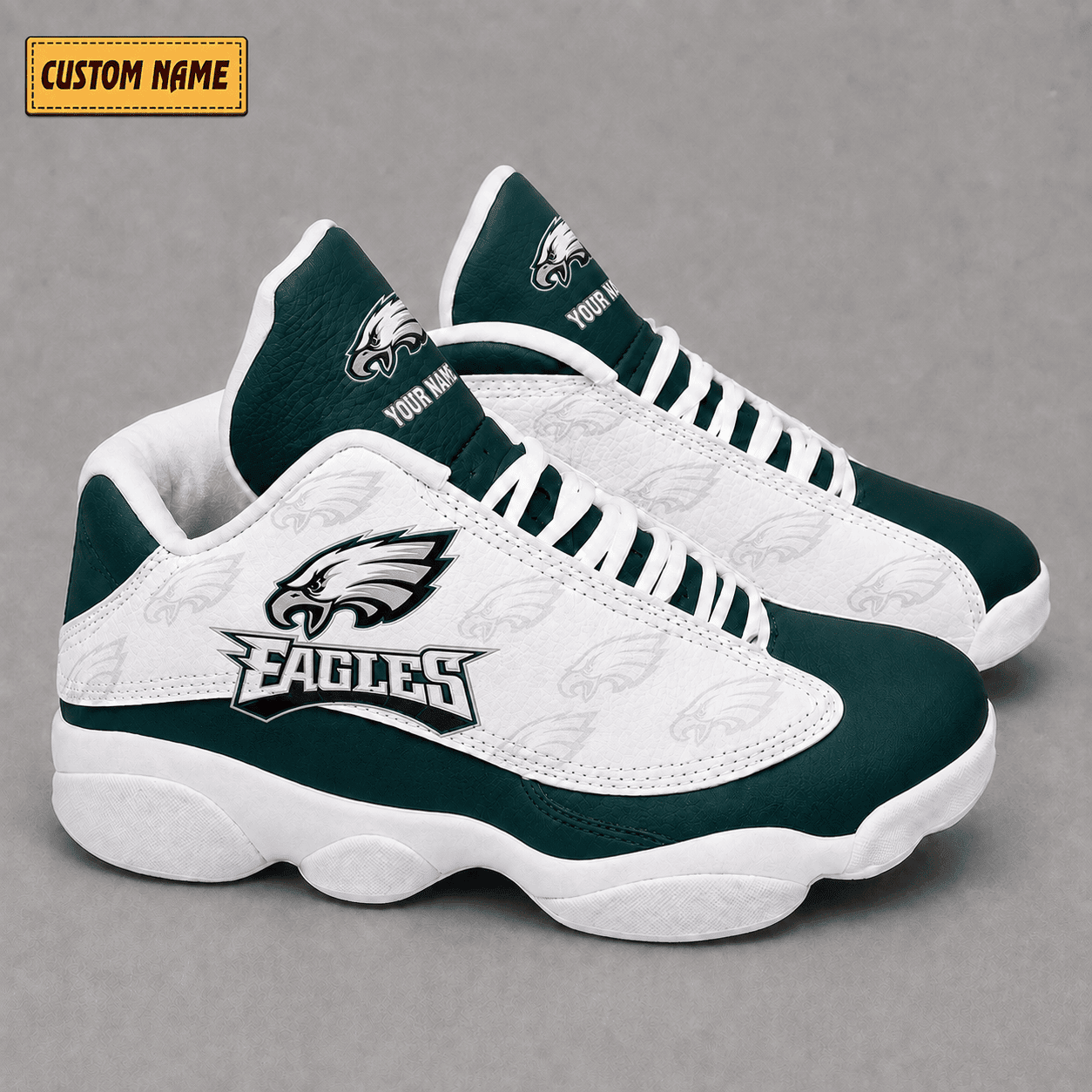 Philadelphia Eagles Air JD13 Sneakers VA338933