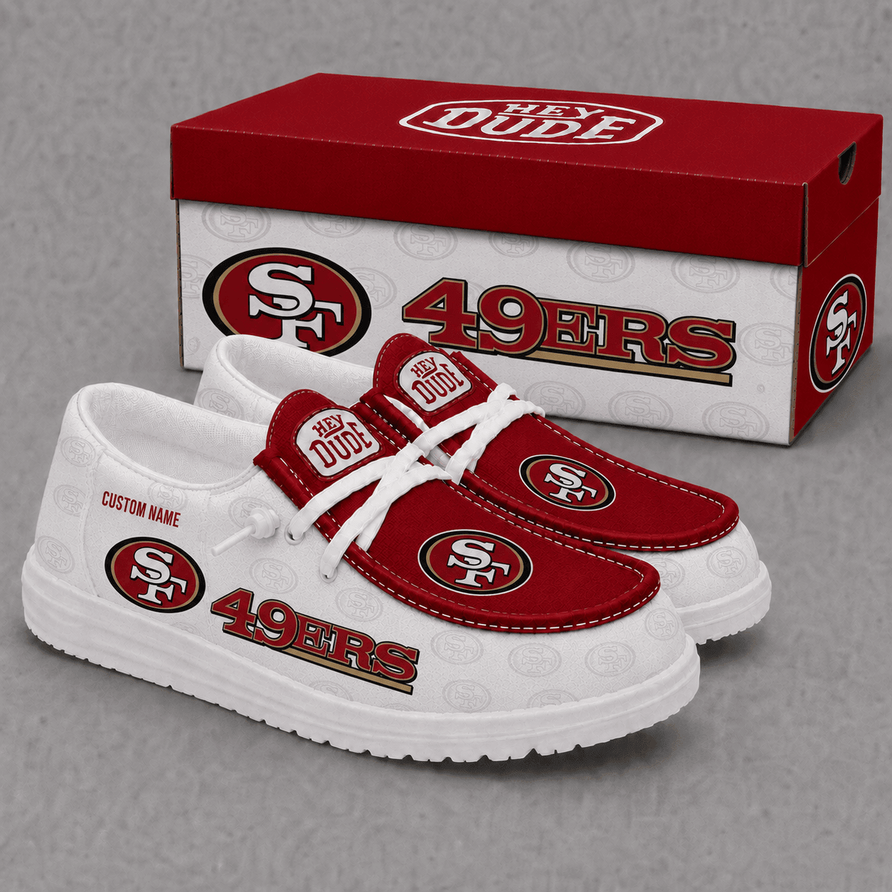 San Francisco 49ers Personalized | Premium Loafer Shoes - VA52728