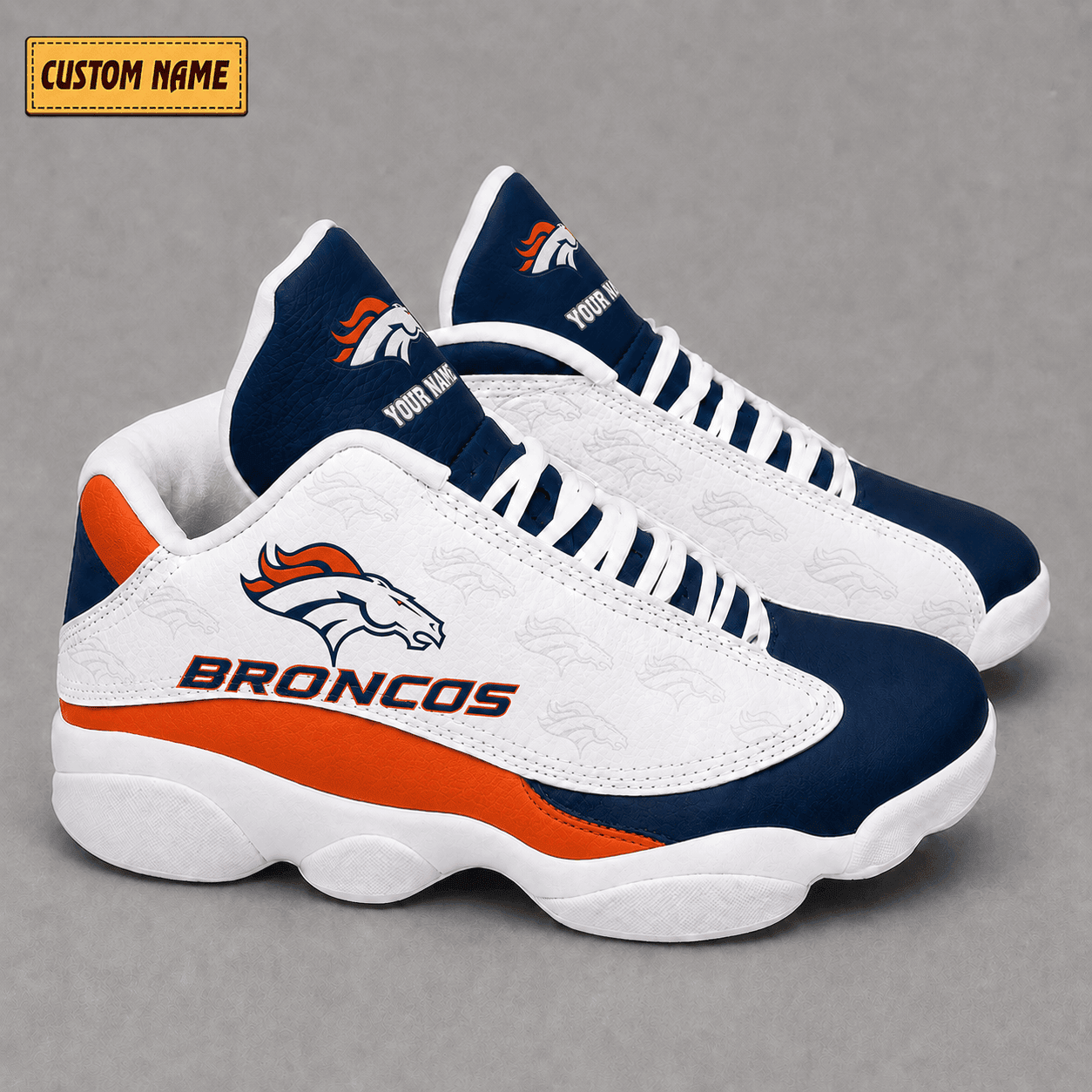 Denver Broncos Air JD13 Sneakers VA338917