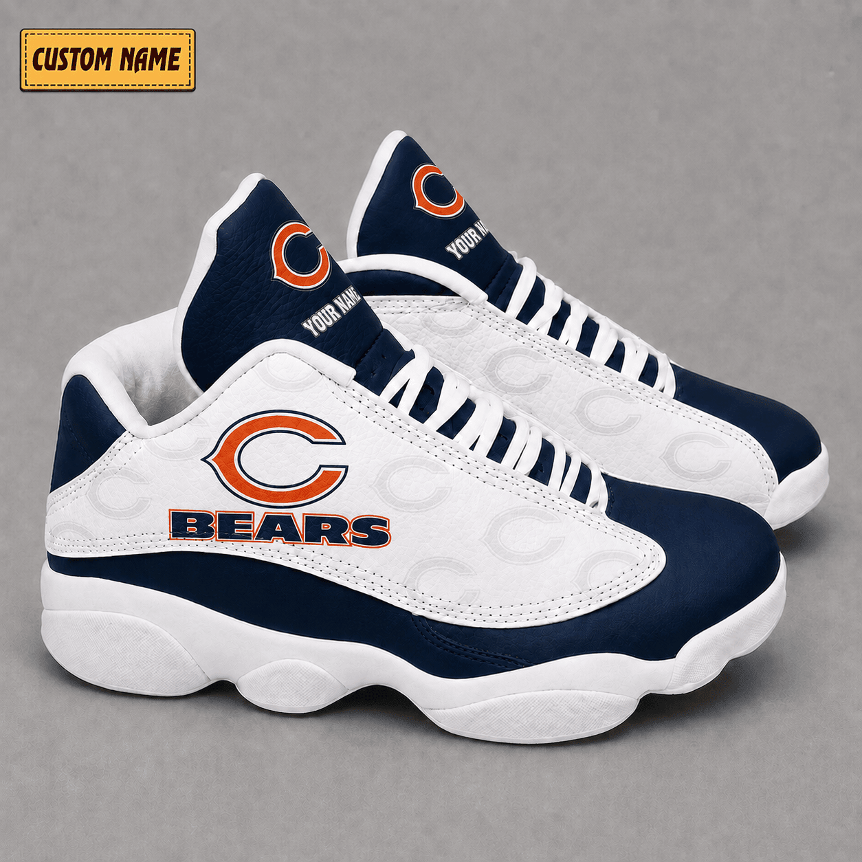 Chicago Bears Chiefs Air JD13 Sneakers VA338927