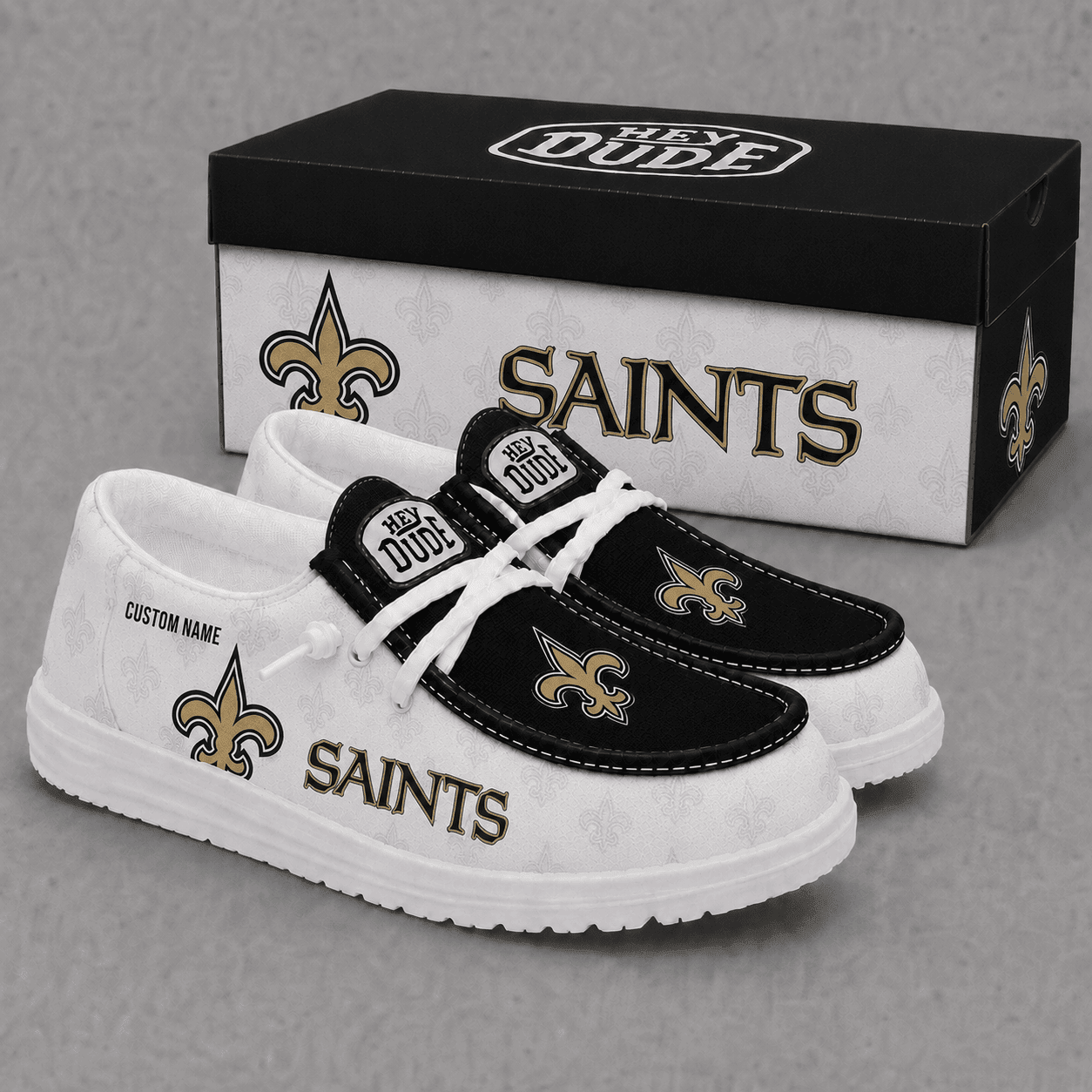New Orleans Saints Personalized | Premium Loafer Shoes - VA52738