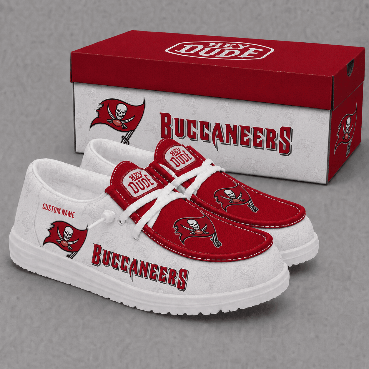 Tampa Bay Buccaneers Personalized | Premium Loafer Shoes - VA52735