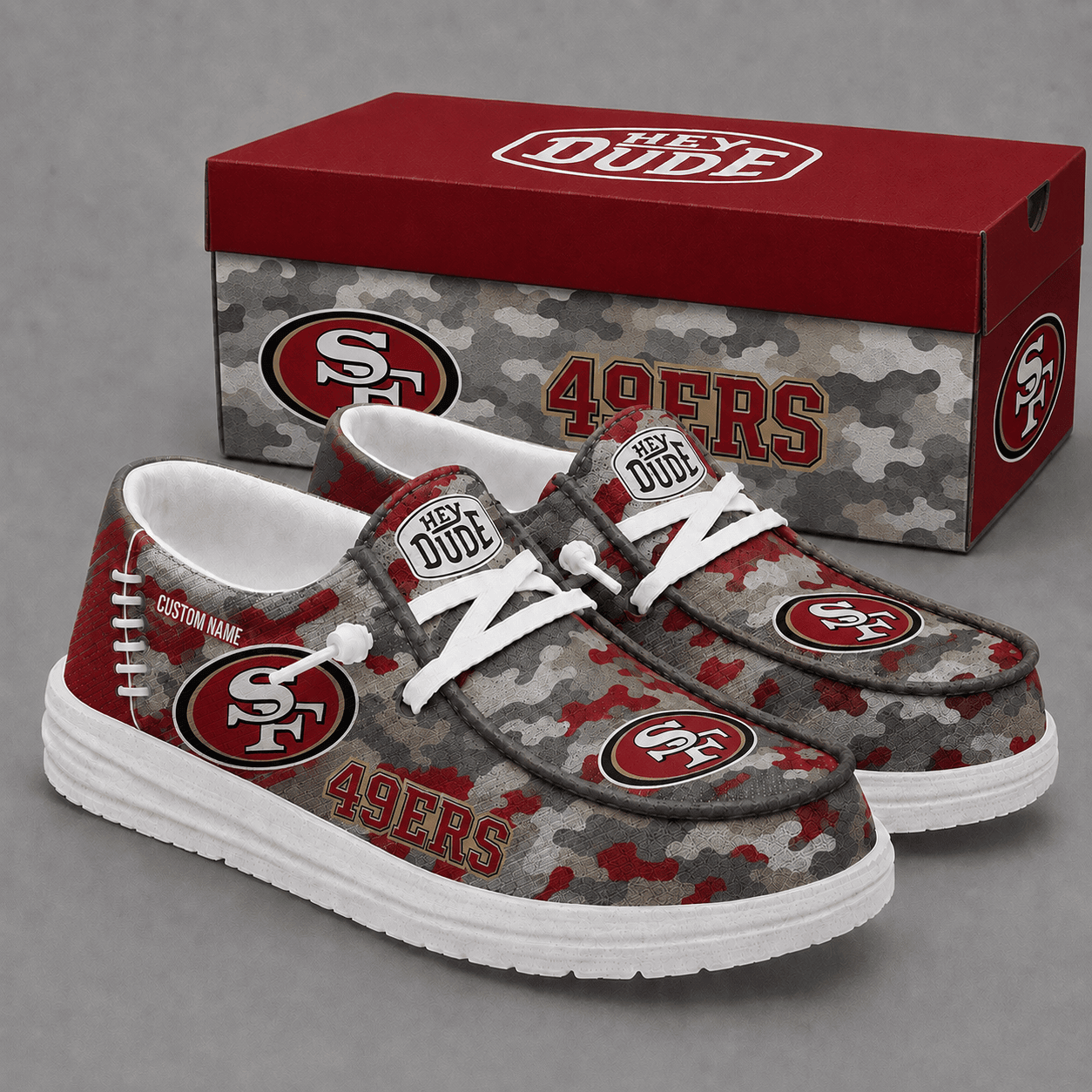 San Francisco 49ers Personalized | Premium Loafer Shoes - VA23662
