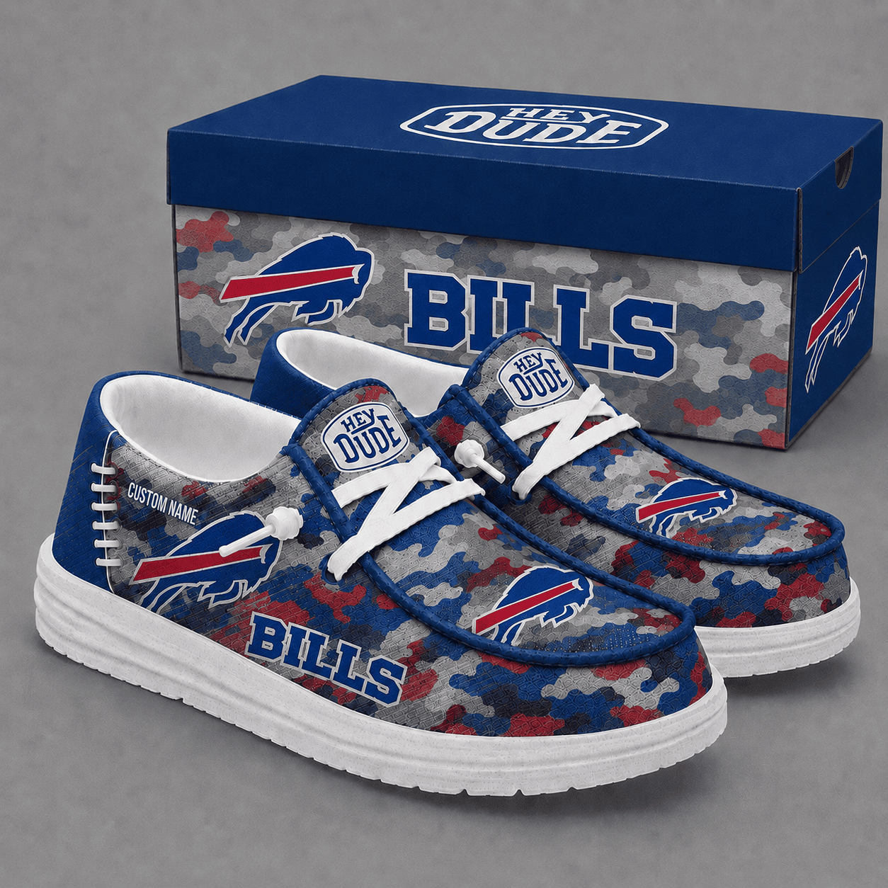 Buffalo Bills Personalized | Premium Loafer Shoes - VA23653
