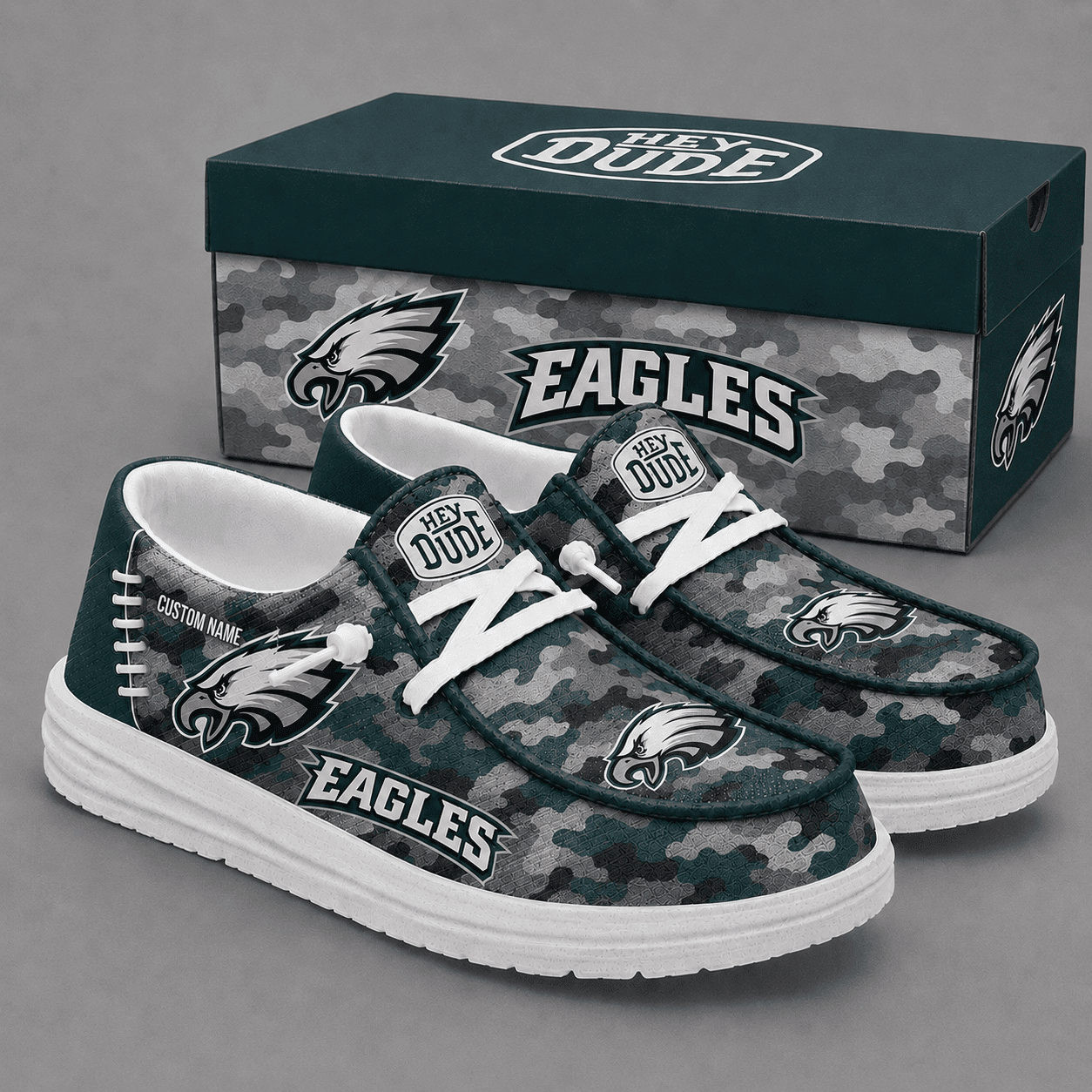 Philadelphia Eagles Personalized | Premium Loafer Shoes - VA23665