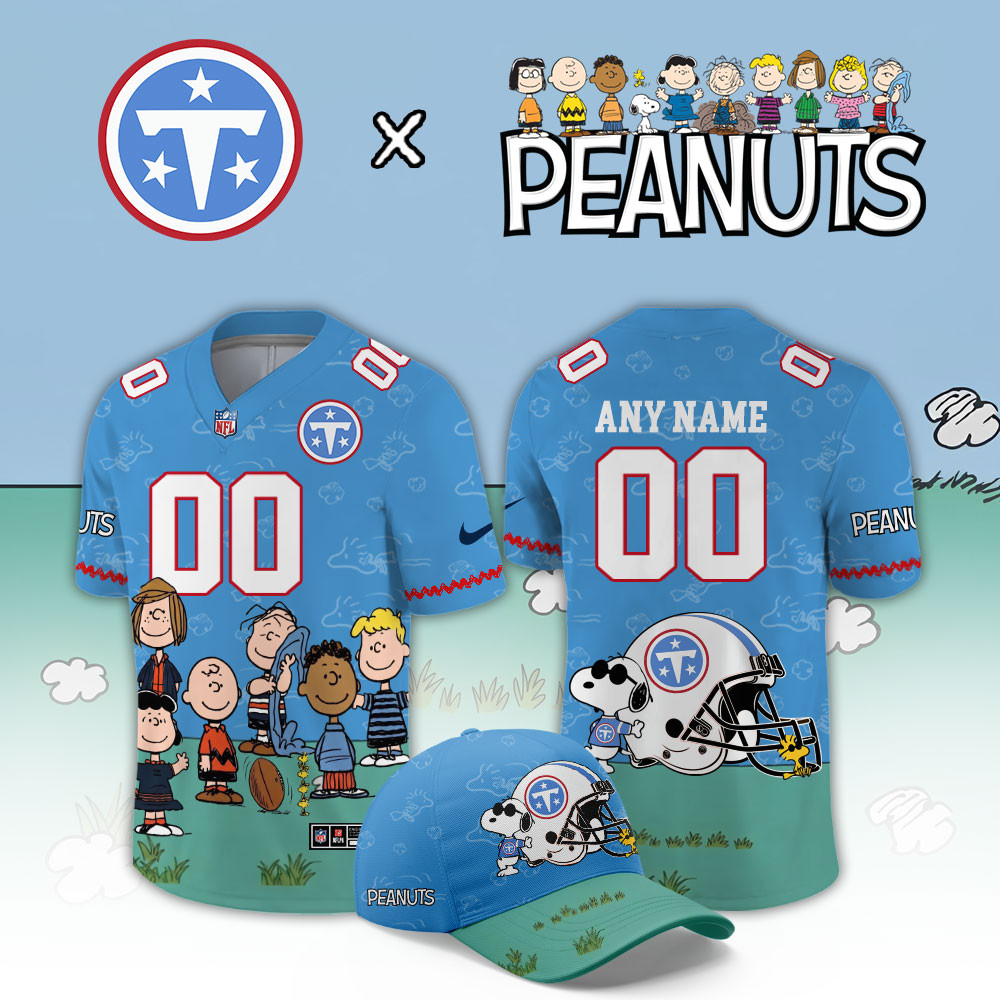Tennessee Titans x Peanuts 2026 Limited Football Jersey PBK05B2
