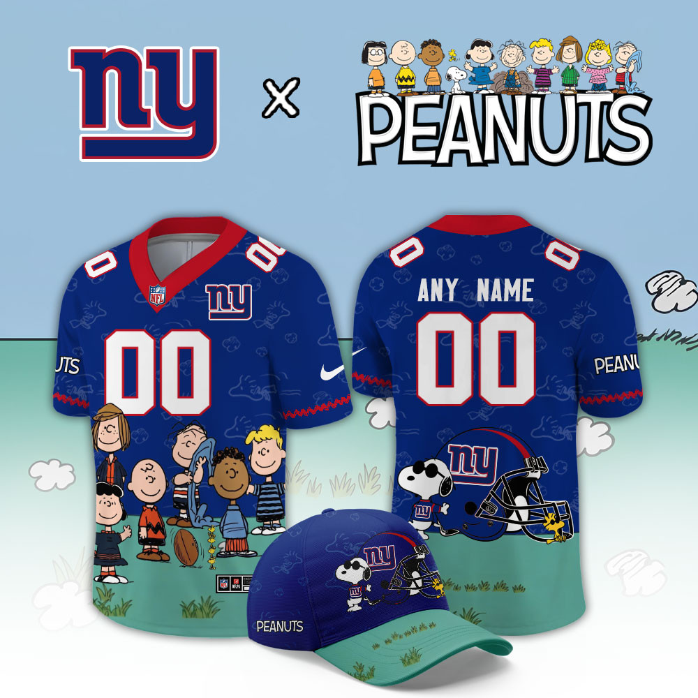 New York Giants x Peanuts 2026 Limited Football Jersey PB2RATY