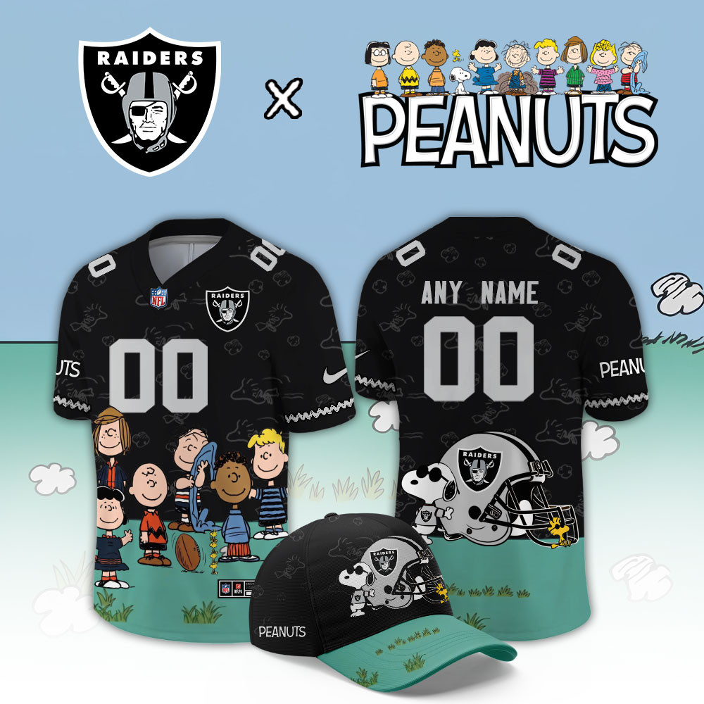 Las Vegas Raiders x Peanuts 2026 Limited Football Jersey PB7MTKT