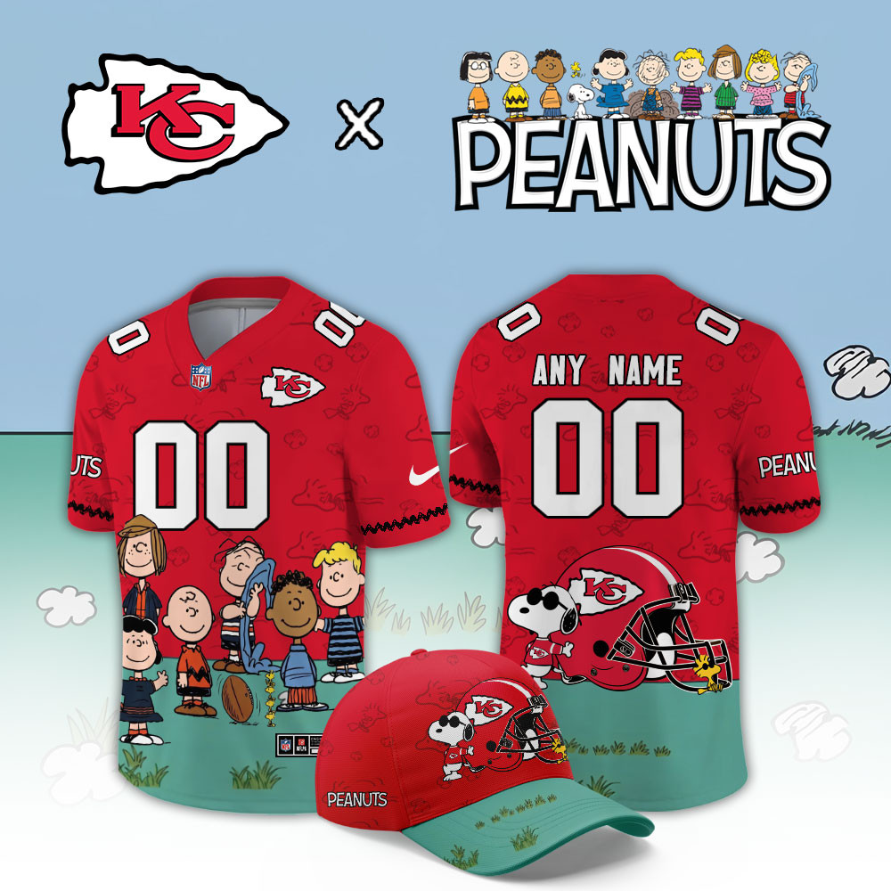 Kansas City Chiefs x Peanuts 2026 Limited Football Jersey PBRK0A1