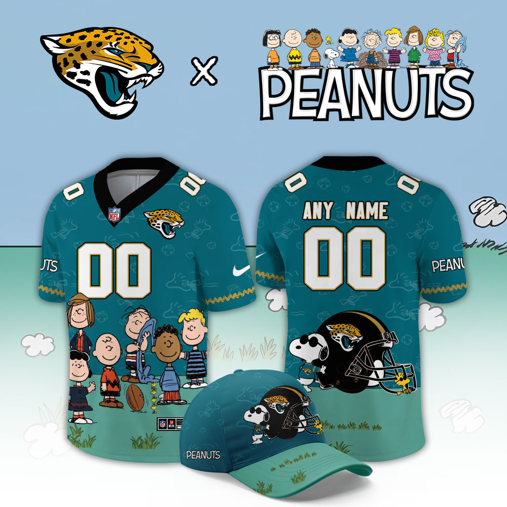 Jacksonville Jaguars x Peanuts 2026 Limited Football Jersey PBLWNTI
