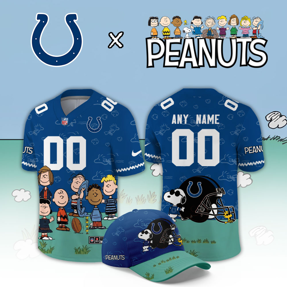 Indianapolis Colts x Peanuts 2026 Limited Football Jersey PBUCI36