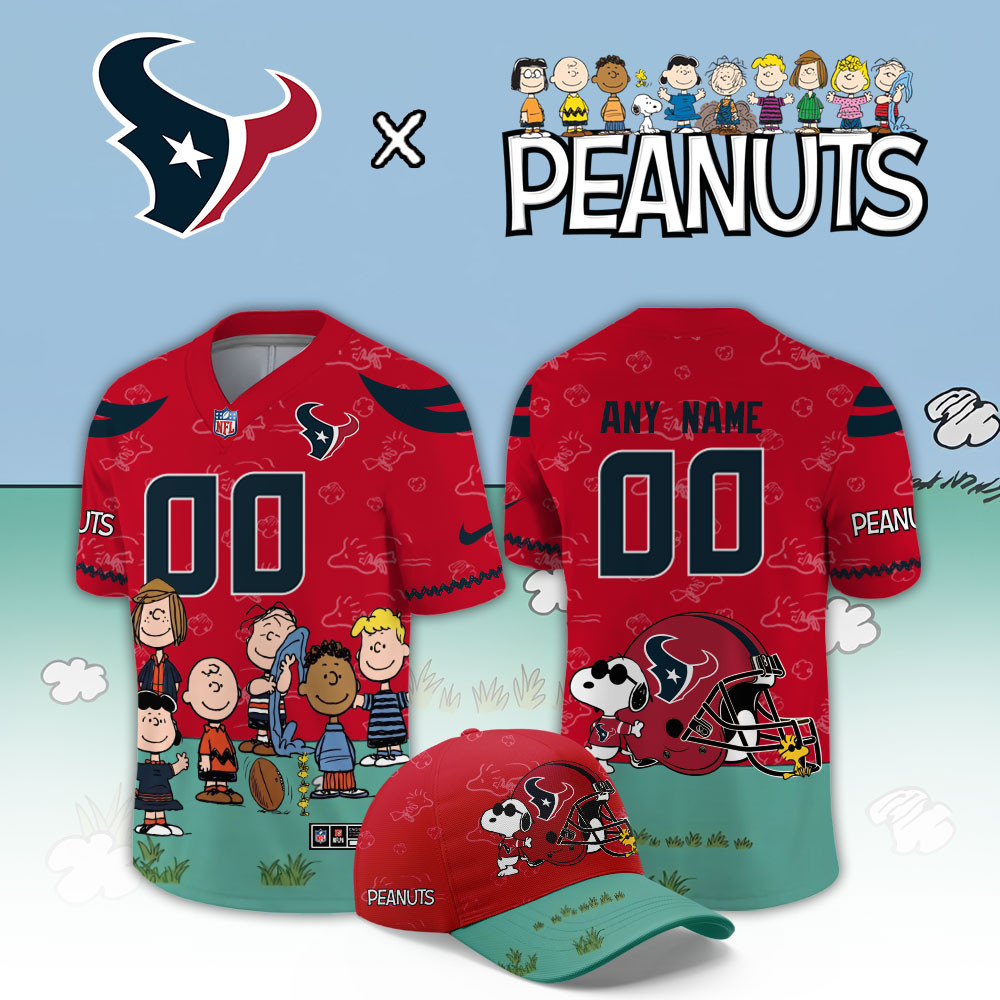 Houston Texans x Peanuts 2026 Limited Football Jersey PBO9R10